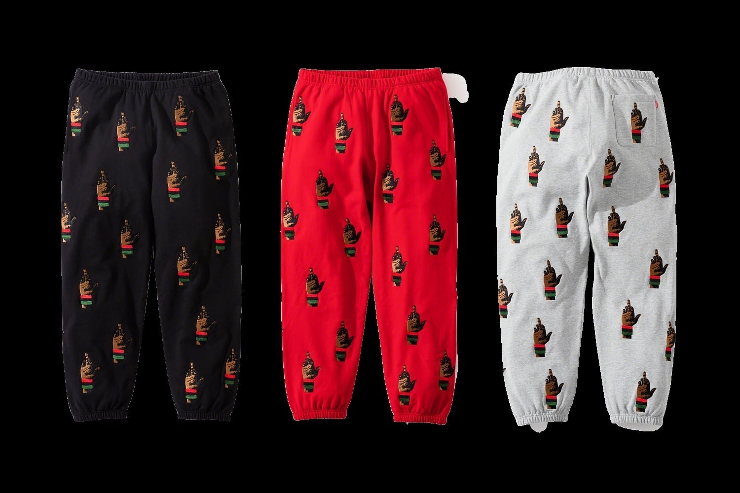 Supreme/dead prez RBG Embroidered Sweatpant